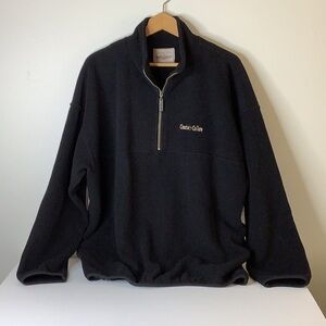 Straight Down Pullover Half-Zip Winery Logo XL